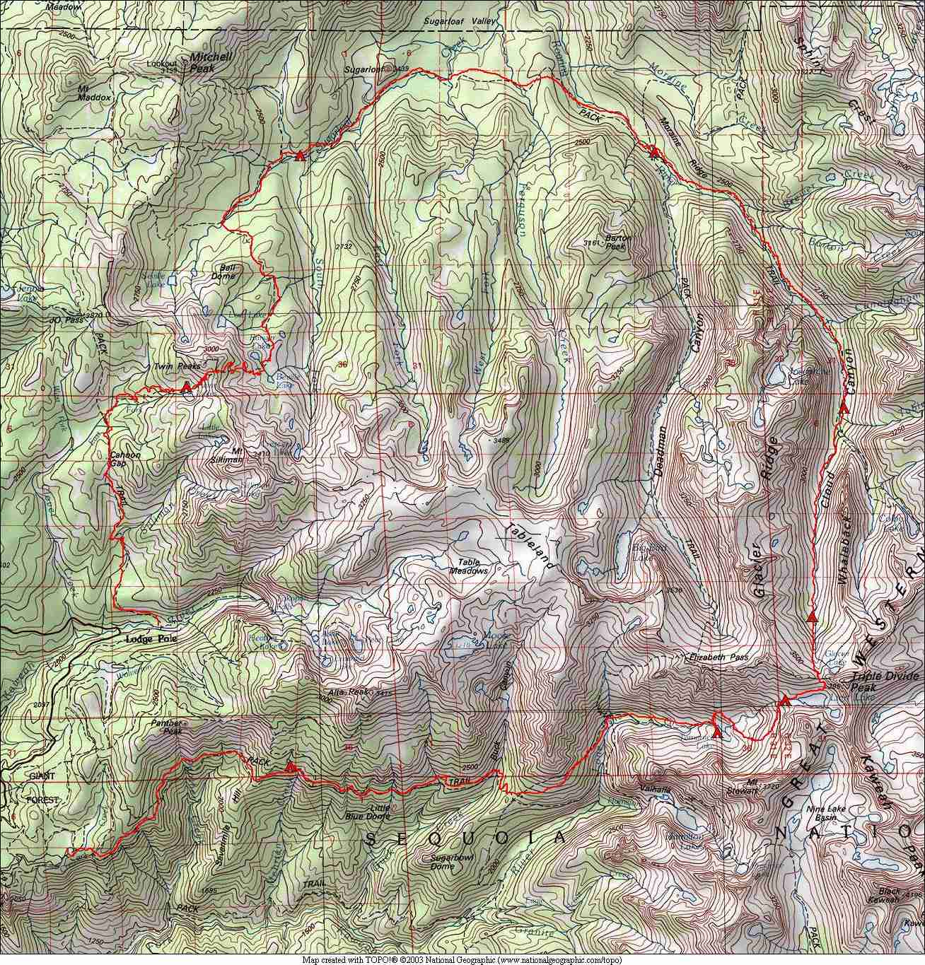 overview map